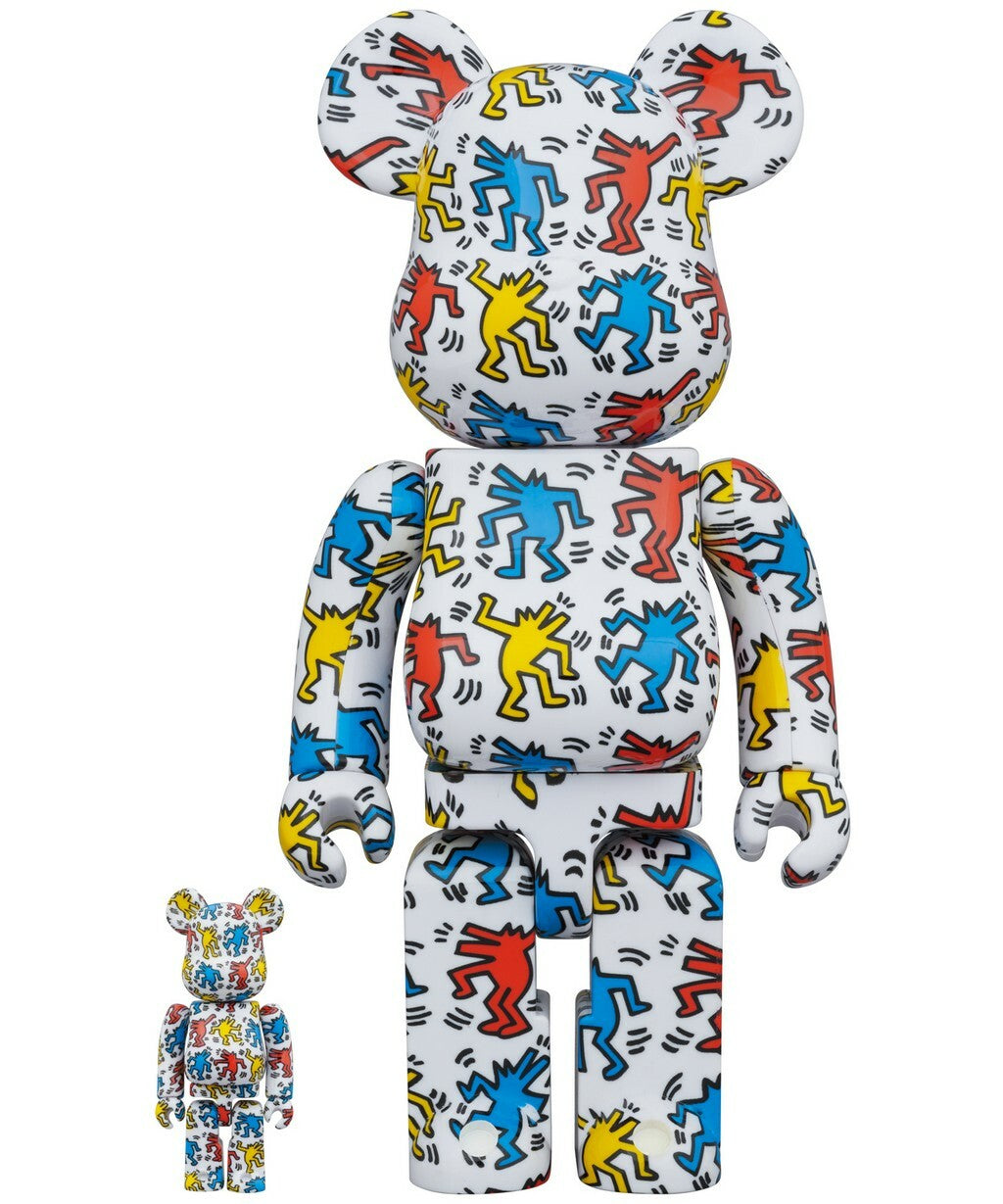 Keith Haring: BE@RBRICK v9 (Dancing Dogs) 100% & 400