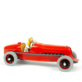 Tintin Car-Red Racing Car Scale 1/12 Limited Edition 44504 - Car tintin, cars tintin, new arrival, New Arrivals, Tintin, Tintin car, tintinimaginatio - Gadgetz Home