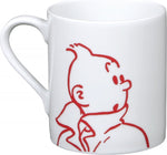 Tintin Mug with silhouette of Tintin - Coffee mug, Mug, new arrival, New Arrivals, Tintin, Tintin mug - Gadgetz Home