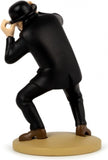 Tintin figurine - Janssen/Dupond with hat, 12 cm. Official collector's item.