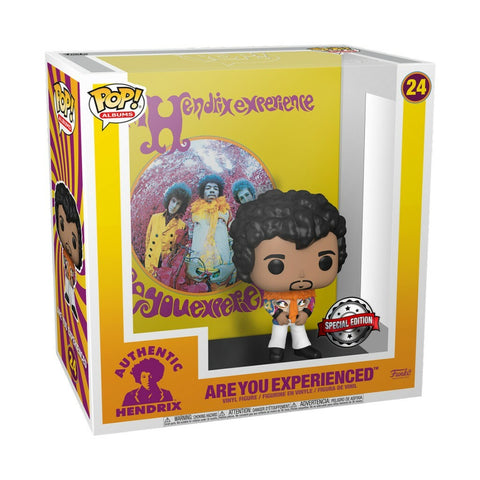 Jimi Hendrix POP! Albums Vinyl Figure Are You Experienced Special Edition 24 - Funko, Funko POP, jimi hendrix, music, POP! Albums, POP! Rocks - Gadgetz Home