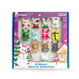 Kidrobot Dunny: 12 Days of Christmas 4 cm Vinyl Art Figure Set