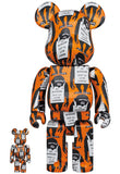 Banksy: BE@RBRICK Monkey Sign (Banksy x Brandalised) 100% & 400% Figure set - Art Toy, banksy, be@rbrick, Brandalised, brandalism, exceptional collecting, limited edition, medicom toy, monkey sign, new arrival, New Arrivals - Gadgetz Home