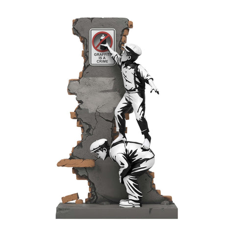 Graffiti Crime by Brandalised Designer Statue (Banksy) - Art Toy, banksy, Brandalised, designer toy, exceptional collecting, limited edition, mighty jaxx, new, new arrival, New Arrivals - Gadgetz Home