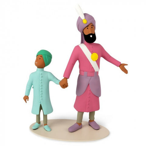 Tintin Collectible Figure - Maharajah and his son (2023) - Cigars of the Pharaoh, collectors item, Maharajah and his son, new arrival, New Arrivals, statue tintin, The Imaginary Museum, Tintin, tintinimaginatio - Gadgetz Home