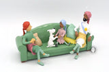 Tintin Metal Sofa Scene Limited Edition NEW