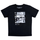 Tintin T-Shirt - Tintin and Co Black