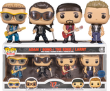 U2 POP! Rocks Vinyl Figure ZooTV - US Exclusive 4-pack - 4-pack, Funko, Funko POP, music, POP! Rocks, special edition, U2 - Gadgetz Home