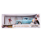 Harry Potter Hollywood Rides Diecast Model 1/24 1959 Ford Anglia with Figure - 1959 Ford Anglia, cars, diecast, Harry Potter, Hollywood Rides, jada toys, movies, vehicles - Gadgetz Home