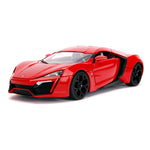 The Fast and Furious Diecast Model Hollywood Rides 1/18 Lykan Hypersport with Dom Figur - cars, diecast, diecast car, fast and furious, Hollywood Rides, movies - Gadgetz Home