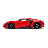 The Fast and Furious Diecast Model Hollywood Rides 1/18 Lykan Hypersport with Dom Figur - cars, diecast, diecast car, fast and furious, Hollywood Rides, movies - Gadgetz Home