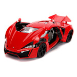 The Fast and Furious Diecast Model Hollywood Rides 1/18 Lykan Hypersport with Dom Figur - cars, diecast, diecast car, fast and furious, Hollywood Rides, movies - Gadgetz Home