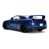 The Fast and Furious Diecast Model Hollywood Rides 1/18 2009 Nissan Skyline GT-R R35 with Brian Figure - cars, diecast, diecast car, fast and furious, Hollywood Rides, jada toys, movies - Gadgetz Home