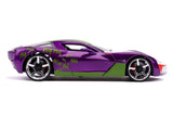 DC Comics Diecast Model 1/24 2009 Chevy Corvette Stingray with Joker Figure - cars, Chevy Corvette Stingray, DC Comics, diecast, diecast car, jada toys, The Joker - Gadgetz Home