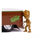 Guardians of the Galaxy Hollywood Rides Diecast Model 1/24 1962 Volkswagen Bus with Groot Figure - 1962 Volkswagen Bus, diecast car, Gremlins, Groot, Guardians of the Galaxy, jada toys, Marvel, movies, New Arrivals - Gadgetz Home