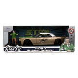 Marvel Hollywood Rides Diecast Model 1/24 1963 Lincoln Continental with Stan Lee Figure - 1963 Lincoln Continental, diecast, diecast car, Hollywood Rides, jada toys, Marvel, New Arrivals, stan lee - Gadgetz Home