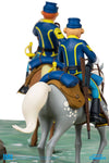 The Bluecoats Collection Statue Chesterfield and Blutch 23 cm - bluecoats, collection statue, collectors item, comic, exceptional collecting, limited edition - Gadgetz Home