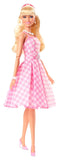 Barbie The Movie Doll Barbie in Pink Gingham Dress - barbie, barbie doll, barbie the movie, movies - Gadgetz Home