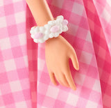 Barbie The Movie Doll Barbie in Pink Gingham Dress - barbie, barbie doll, barbie the movie, movies - Gadgetz Home