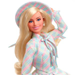 Barbie the Movie Collectible Doll - Margot Robbie As Barbie In Plaid Matching Set - barbie, barbie doll, barbie the movie, collectors item, margot robbie, mattel, movies, Plaid Matching Set - Gadgetz Home