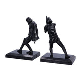 Star Wars Stormtrooper Bookends - Shadow Stormtrooper 26 cm - bookends, movies, nemesis now, shadow stormtrooper, Star Wars, Statues Star Wars, Stormtrooper - Gadgetz Home