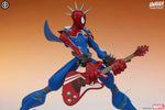 Marvel Designer Series Vinyl Statue Spider-Punk by Tracy Tubera 22 cm - exceptional collecting, limited edition, Marvel, Marvel Comics, Marvel Designer Series, spider-man, spider-punk, Tracy Tubera, unruly industries - Gadgetz Home