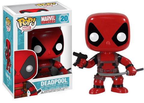 Marvel Comics POP! Vinyl Bobble-Head Deadpool 20 - Deadpool, Funko, Funko POP, Marvel, Marvel Comics - Gadgetz Home