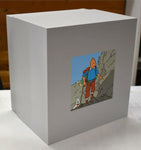 Tintin statue - Tintin as Hiker (Randonneur, from Rocket to the moon) Collectible Icon made by Moulinsart. - collectors item, Destination Moon, hiker, Kuifje, maanwandelaar, moon, Moulinsart, Raket naar de maan, Rocket, Tim, tintin, tintin beeld, tintin statue - Gadgetz Home