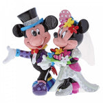 Disney by Britto - Mickey and Minnie Mouse Wedding Figurine 19 cm - britto, Disney, disney showcase collection, enesco, great gift, mickey mouse, minnie mouse, valentine, valentines, wedding - Gadgetz Home