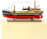 Tintin model ship Sirius. Collectible figure made by Moulinsart - 20cm - exceptional collecting, Kuifje, moulinsart, ship, Sirius, Tintin, Titin - Gadgetz Home