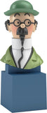 Tintin Moulinsart Professor Calculus figurine PVC 7.5 cm 42495 - Tintin figurine/figures - aeroplane, Airplane, calculus, Kuifje, moulinsart, professor, professor zonnebloem, soviets, Tintin, zonnebloem - Gadgetz Home