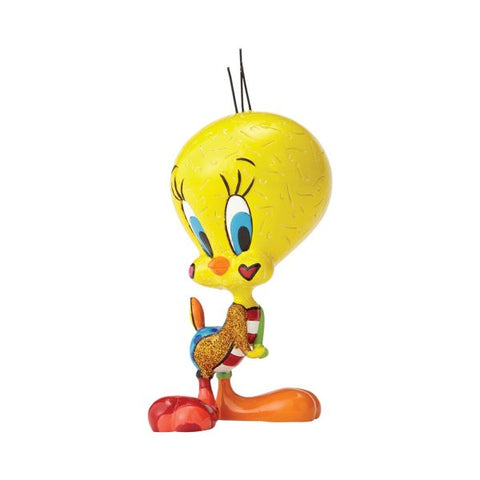 Looney Tunes by Britto - Tweety Bird Figurine 14 cm - britto, bugs bunny, enesco, figurines, great gift, looney tunes, Tweety, tweety bird, valentine, valentines - Gadgetz Home