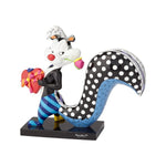 Looney Tunes by Britto - Pepe Le Pew with Flower Figurine 18 cm - britto, enesco, figurines, great gift, looney tunes, Pepe Le Pew, valentine, valentines - Gadgetz Home