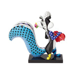 Looney Tunes by Britto - Pepe Le Pew with Flower Figurine 18 cm - britto, enesco, figurines, great gift, looney tunes, Pepe Le Pew, valentine, valentines - Gadgetz Home