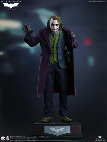 The Dark Knight Statue 1/4 Heath Ledger Joker Artists Edition 52 cm - artists edition, Batman, collectors item, DC Comics, Heath Ledger, limited edition, Queen Studios, statues dc comics, The Dark Knight, The Joker - Gadgetz Home