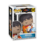 Coco POP! Disney Vinyl Figure Miguel with Guitar (Glow-in-the-Dark) - coco, Disney, Funko, Funko POP, glow in the dark, halloween, miguel, movies, special edition - Gadgetz Home