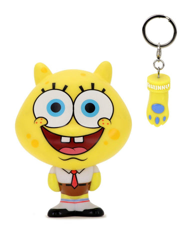 Spongebob BHUNNY Stylized Figure 10 cm - Art Toy, bhunny, BHUNNY PAW keychain, Kidrobot, SpongeBob, tv, tv series - Gadgetz Home