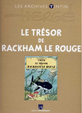 Tintin - Album - The Archives of Tintin Atlas: The Treasure of Rackham Le Rouge, Moulinsart, French. - album tintin, comic, le trésor de rachkam le rouge, rackham rouge, strip, Tintin - Gadgetz Home