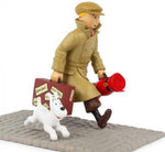 Tintin figurine The Homecoming (Ils arrivent) - Official Tintin Moulinsart collector's item. New 2022, 22 cm high. - hergé, ils arrivent, kuifje, moulinsart, the homecoming, tintin, tintin snowy - Gadgetz Home