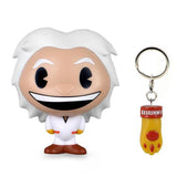 Back to the Future BHUNNY Stylized Figure - Doc Brown 10 cm - Art Toy, Back To The Future, bhunny, BHUNNY PAW keychain, doc brown, Kidrobot, movies - Gadgetz Home