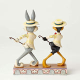 Looney Tunes by Jim Shore - Bugs Bunny and Daffy "On With the Show" - bugs bunny, daffy duck, enesco, great gift, Jim Shore, looney tunes - Gadgetz Home