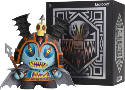 Harbringer 20 cm Dunny Art Figure by Martin Ontiveros – Blue Edition - Art Toy, blue edition, collectors item, Dunny, harbringer, Kidrobot, martin Ontiveros - Gadgetz Home