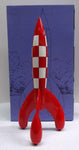 Tintin: Destination Moon - Rocket 30 cm - Destination Moon, exceptional collecting, Kuifje, lunar rocket, Moulinsart, raket, Red White, Rocket, Tim, Tintin, tintinimaginatio - Gadgetz Home