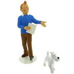 Tintin and Snowy statue 26 cm Collectors item 46007 - Bobbi, Bobbie, Kuifje, Milou, Moulinsart, Musée Imaginaire, Snowy - Gadgetz Home