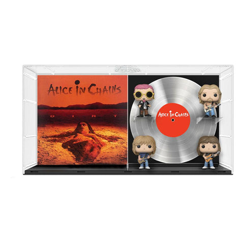 Alice in Chains POP! Albums DLX Vinyl Figure 4-Pack Dirt 31 - alice in chains, Deluxe Pop! Album, Funko, Funko POP, music, POP! Albums, POP! Deluxe - Gadgetz Home