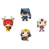 DC Comics Holiday Pocket POP! Vinyl Figures 4-Pack Tree Holiday Box 4 cm - Batman, DC Comics, Funko, Funko POP, great gift, Holiday, holiday special, pocket pop, Superman - Gadgetz Home