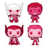 Marvel Valentines Pocket POP! Vinyl Figure 4-Pack 4 cm - Funko, Funko POP, great gift, Marvel, pocket pop, valentine, valentines - Gadgetz Home