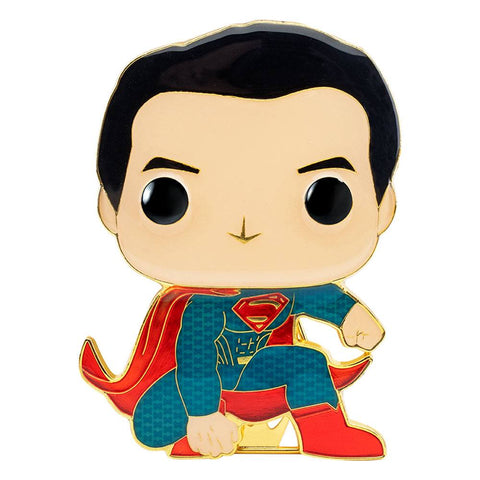 DC Comics POP! Enamel Pin Superman 10 cm 06 - brooches, DC Comics, enamel pin, Funko, Funko POP, movies, POP! Pin, Superman - Gadgetz Home