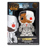 DC Comics POP! Enamel Pin Cyborg 10 cm 08 - brooches, Cyborg, DC Comics, enamel pin, Funko, Funko POP, movies, POP! Pin - Gadgetz Home