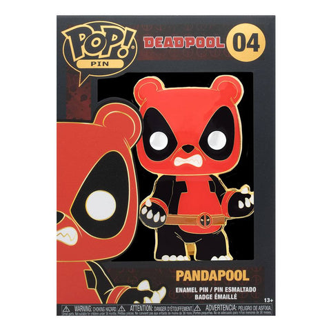 Deadpool POP! Enamel Pin Pandapool Deadpool 10 cm 04 - brooches, Chase, Deadpool, enamel pin, Funko, Funko POP, Marvel, movies, POP! Pin - Gadgetz Home